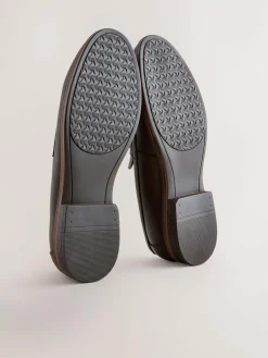 Next Snaffle Loafers Brown