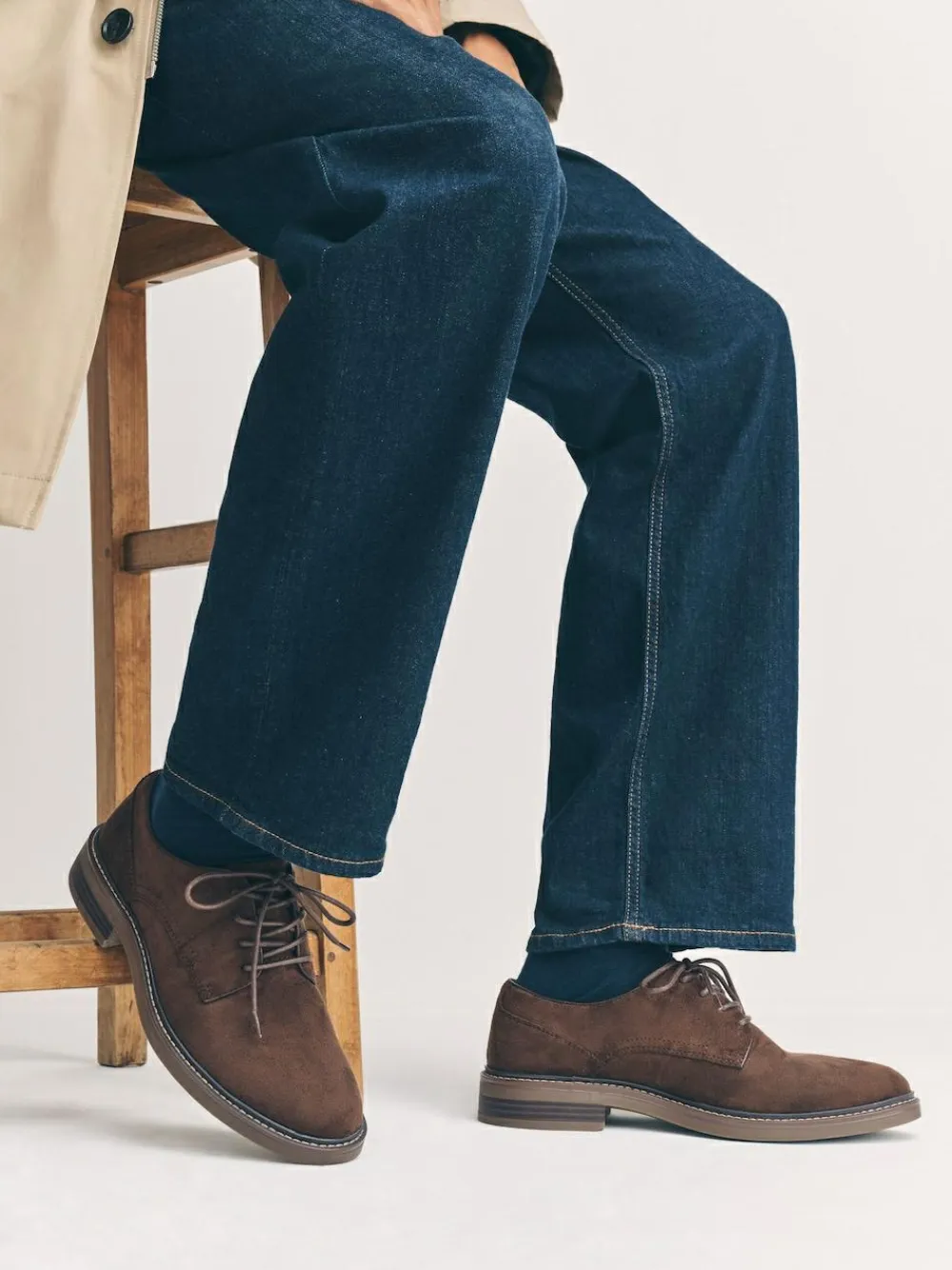 Next Suedette Derby Shoes^ Shoes