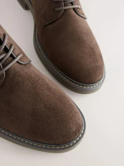 Next Suedette Derby Shoes^ Shoes