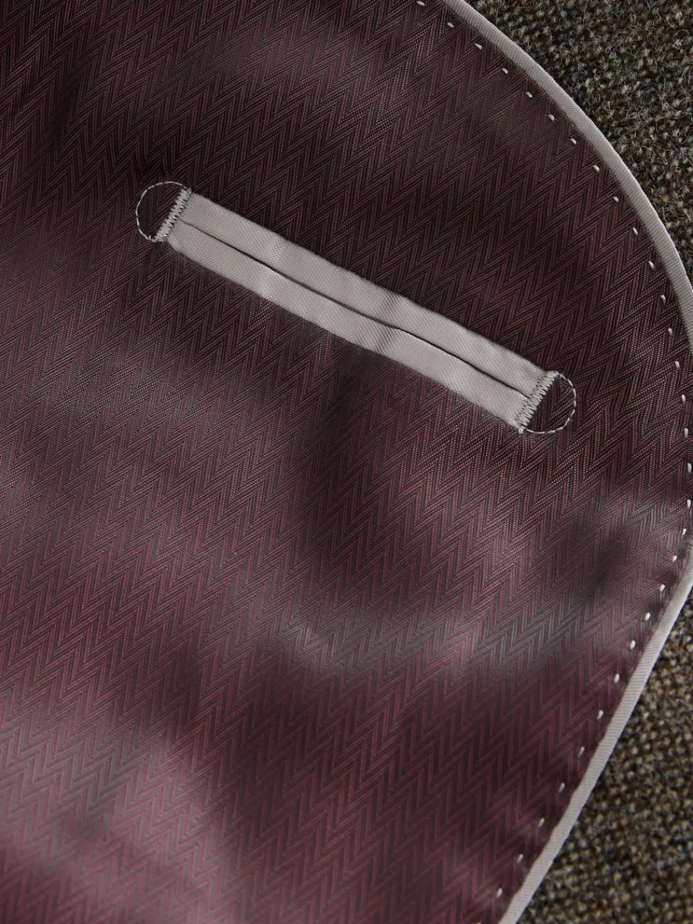 Next Tailored Fit Signature Abraham Moon 100% British Wool Donegal Suit Jacket^ Blazers & Formal Jackets|Suits & Tuxedos