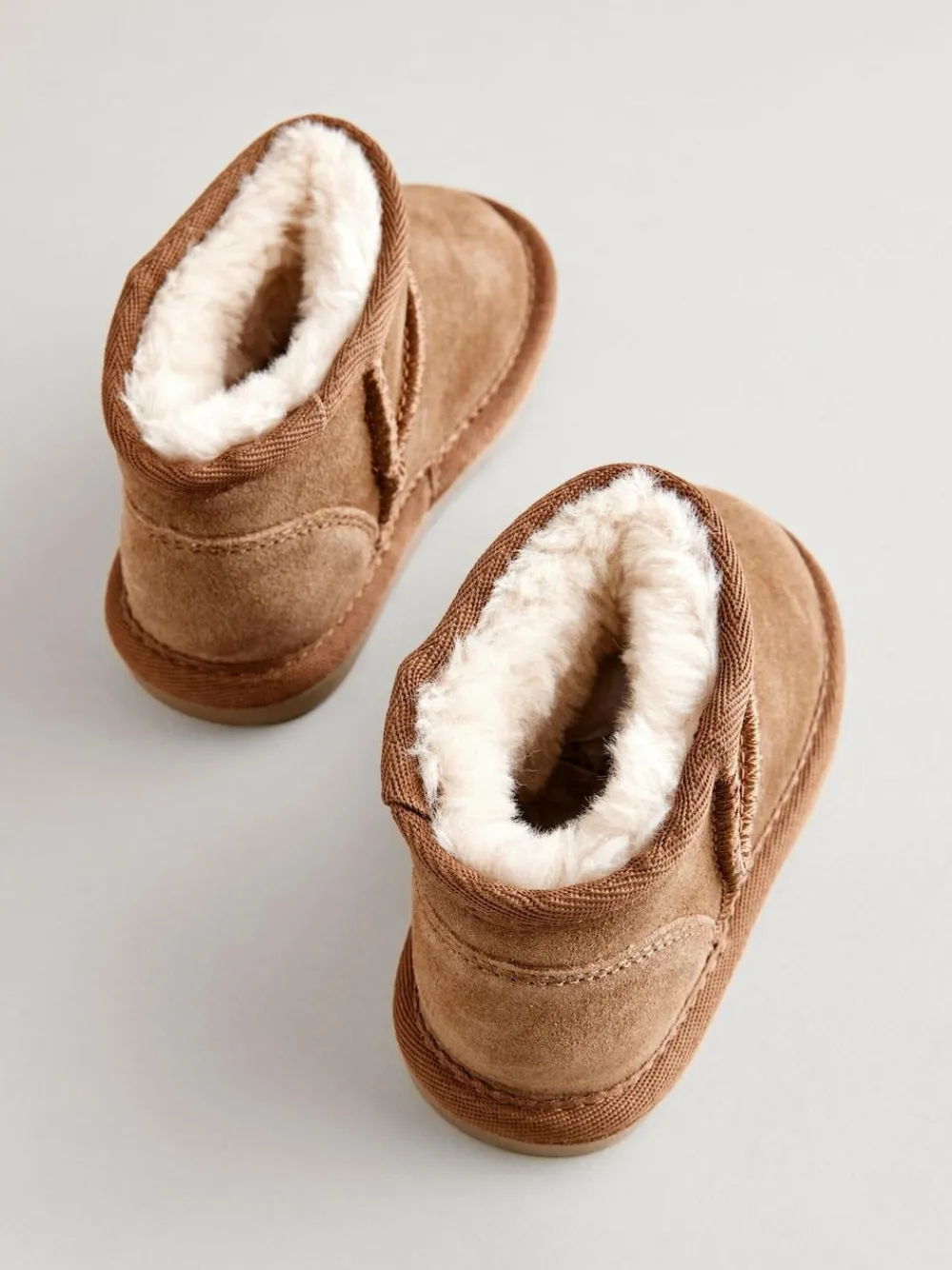 Best Next Warm Lined Suede Boots Brown