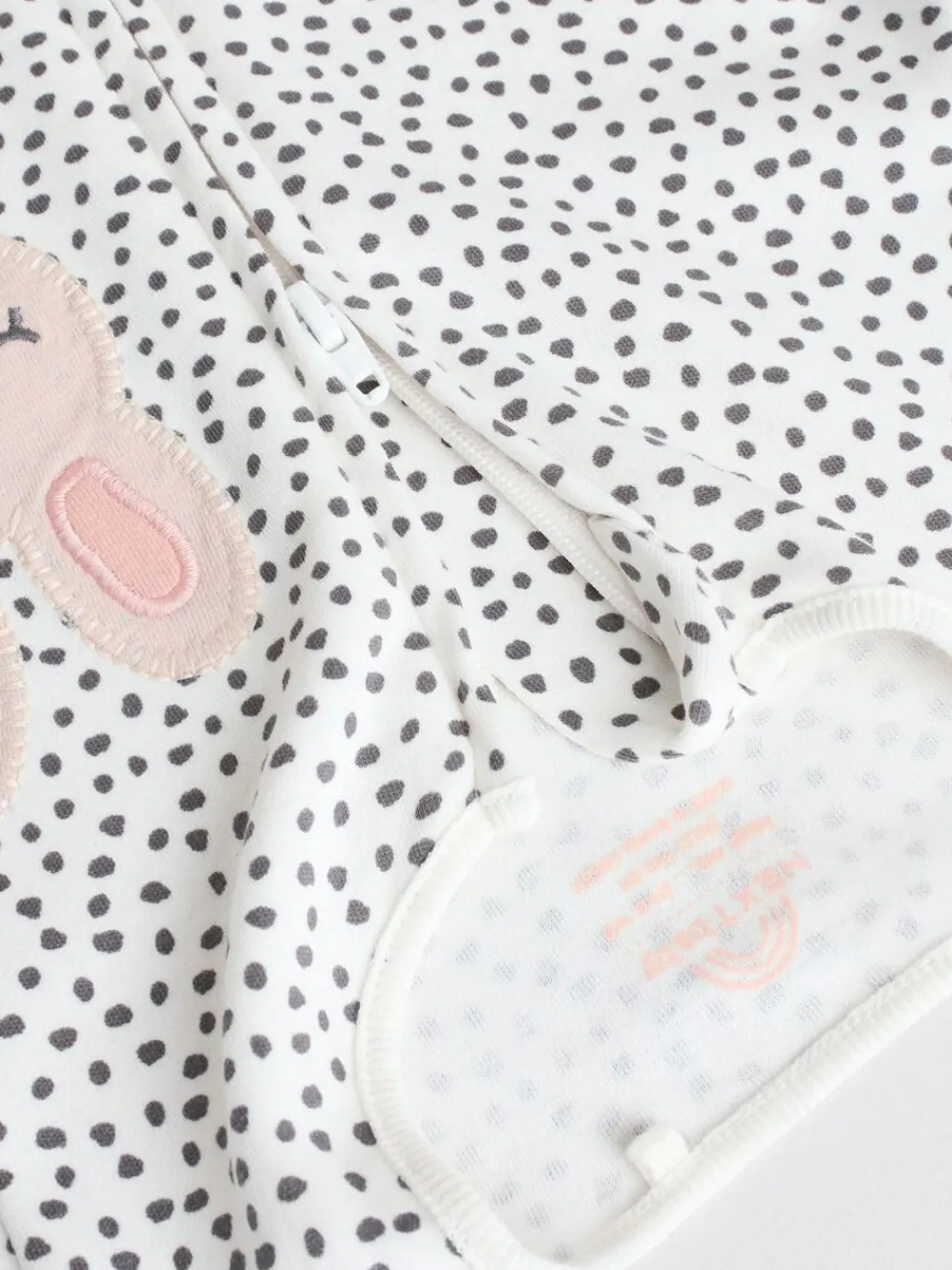 Clearance Next Brown/Cream 5 Pack Two Way Zip Baby Sleepsuits (0mths-2yrs)