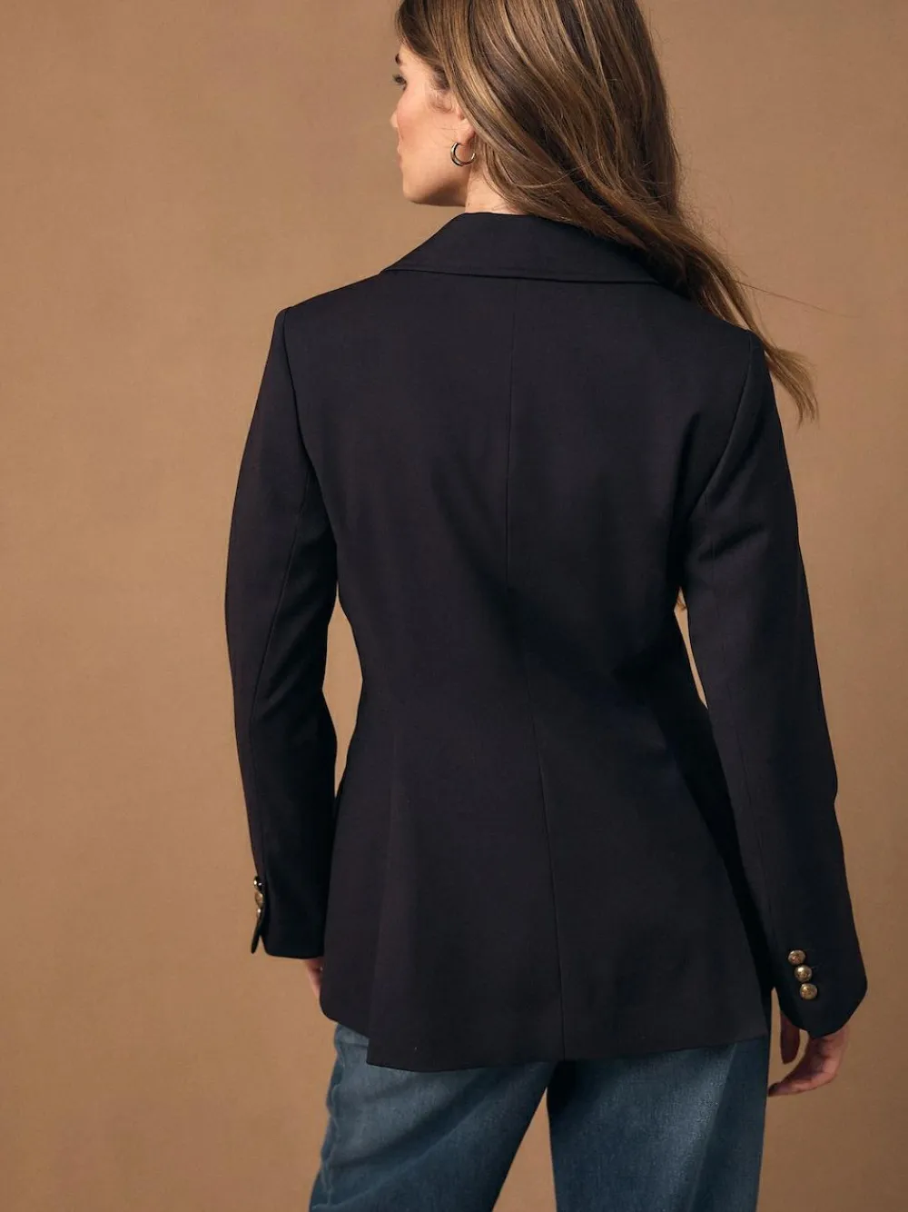 Next Burgundy Red Fitted Single Breasted Blazer^Women Blazers|Suits & Tailoring