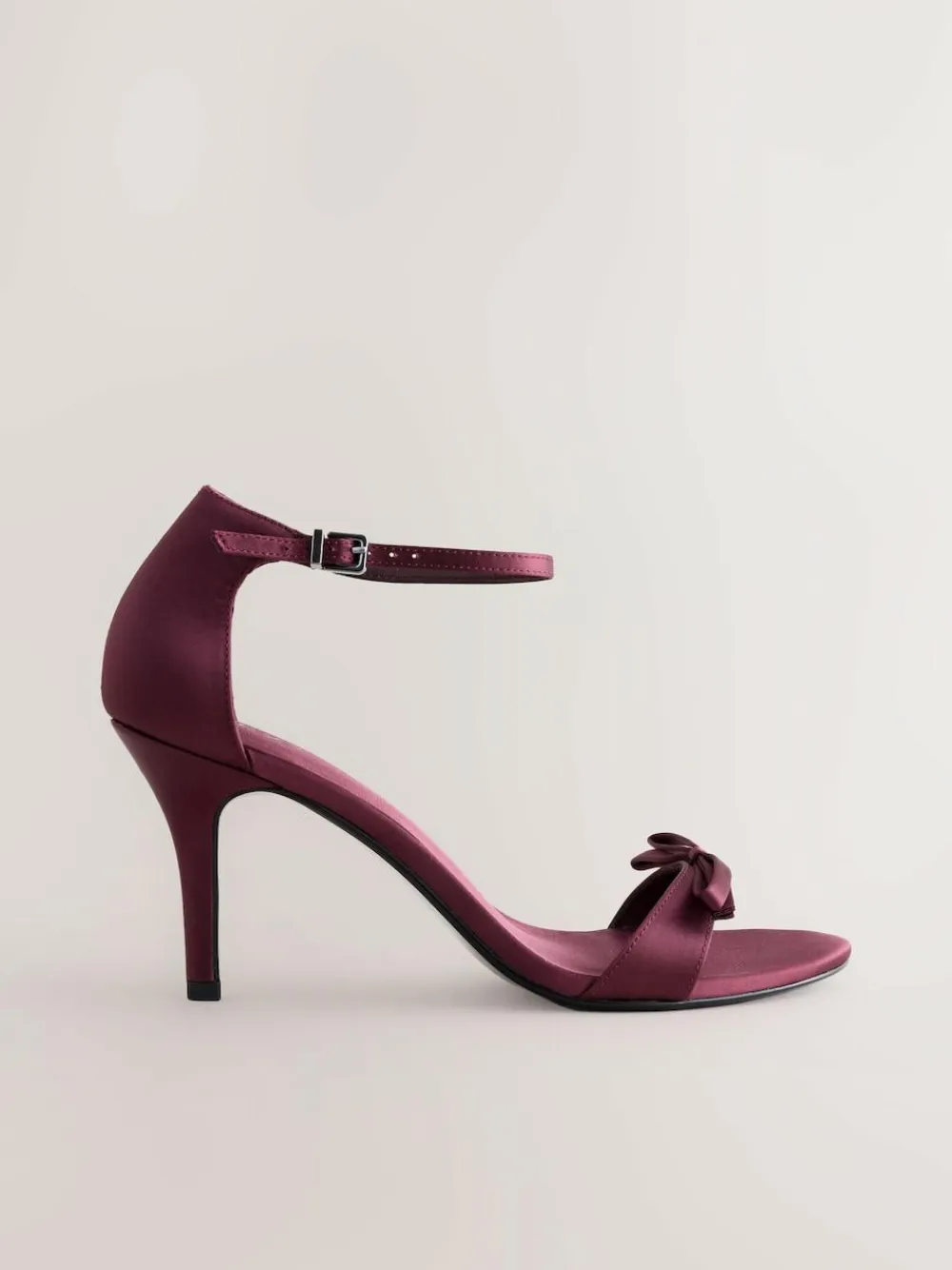 Next Forever Comfort® Mini Satin Bow Heeled Sandals^Women Heels