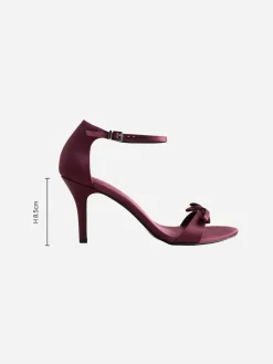 Next Forever Comfort® Mini Satin Bow Heeled Sandals^Women Heels