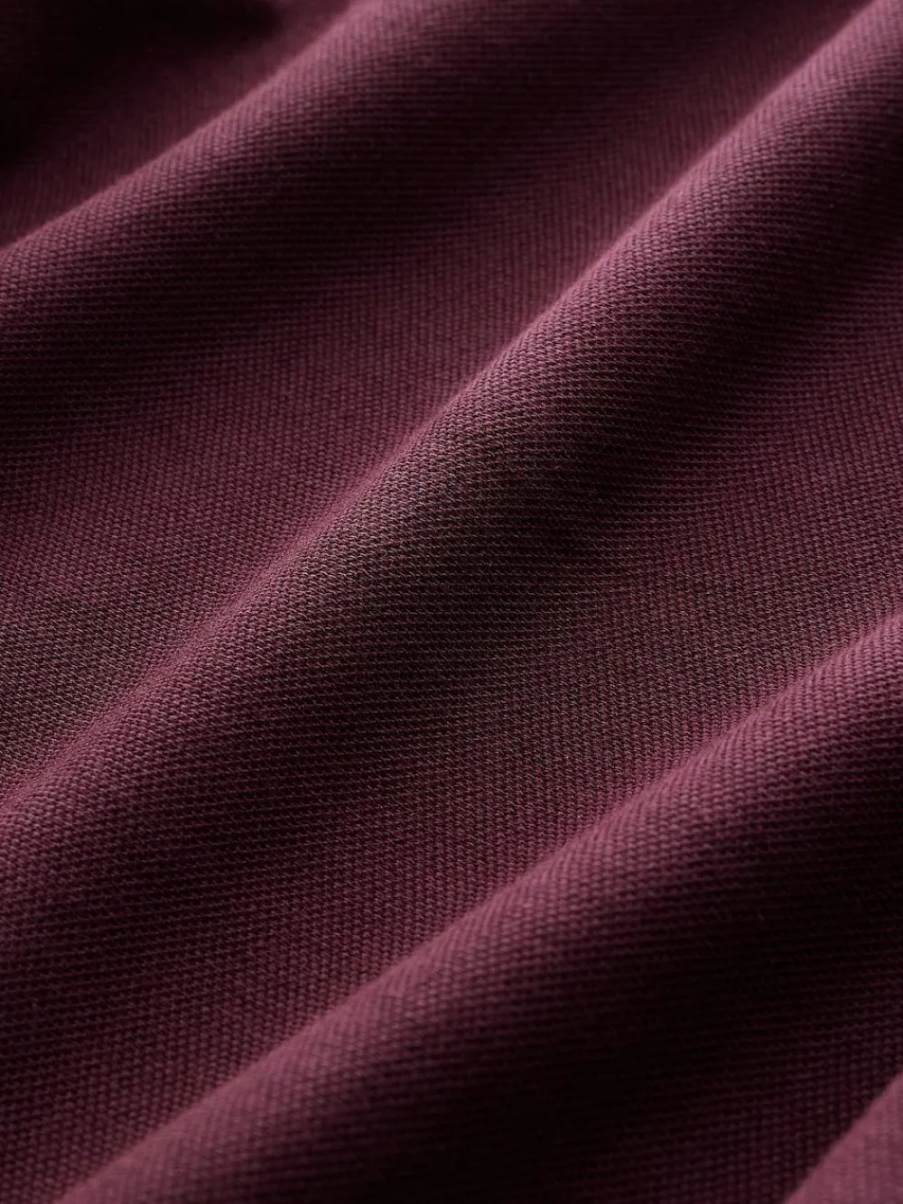 Best Next Burgundy Red Slim Fit Short Sleeve Pique Polo Shirt