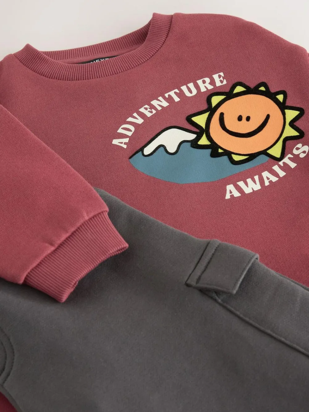 Next Sweatshirt and Utility Joggers Set (3mths-7yrs)^BOY Baby Boys|Baby Boys
