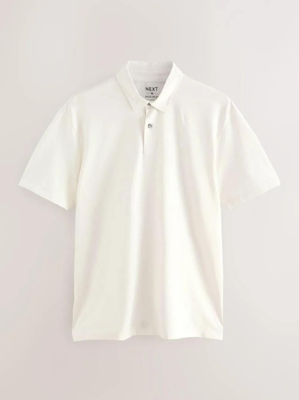 Next Burgundy Red/Charcoal Grey/Ecru Cream Regular Fit Short Sleeve Jersey Polo Shirts 3 Pack^ Tops & T-Shirts