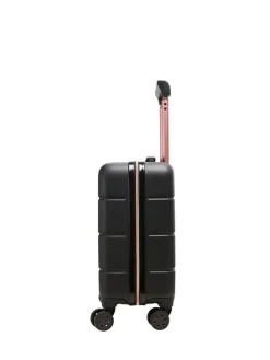 Discount Cabin Max Black Rose Anode 30L Underseat Hand Luggage Cabin Case for EasyJet 45x36x20cm