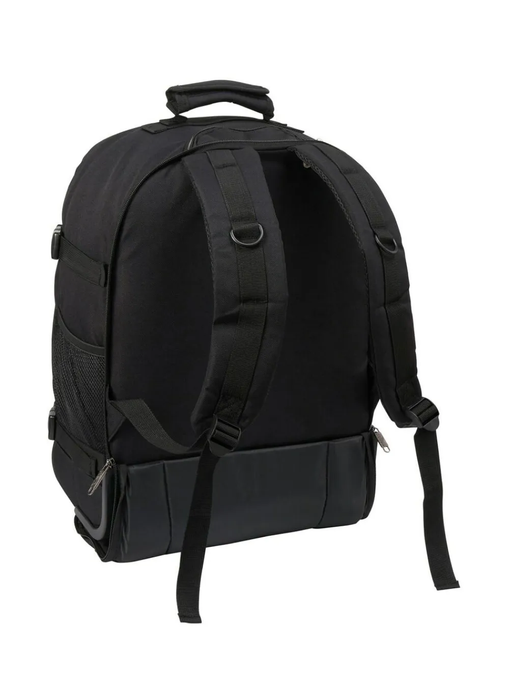Sale Cabin Max Metz Underseat Hybrid 30 Litre Trolley Bag and Backpack Dark Black