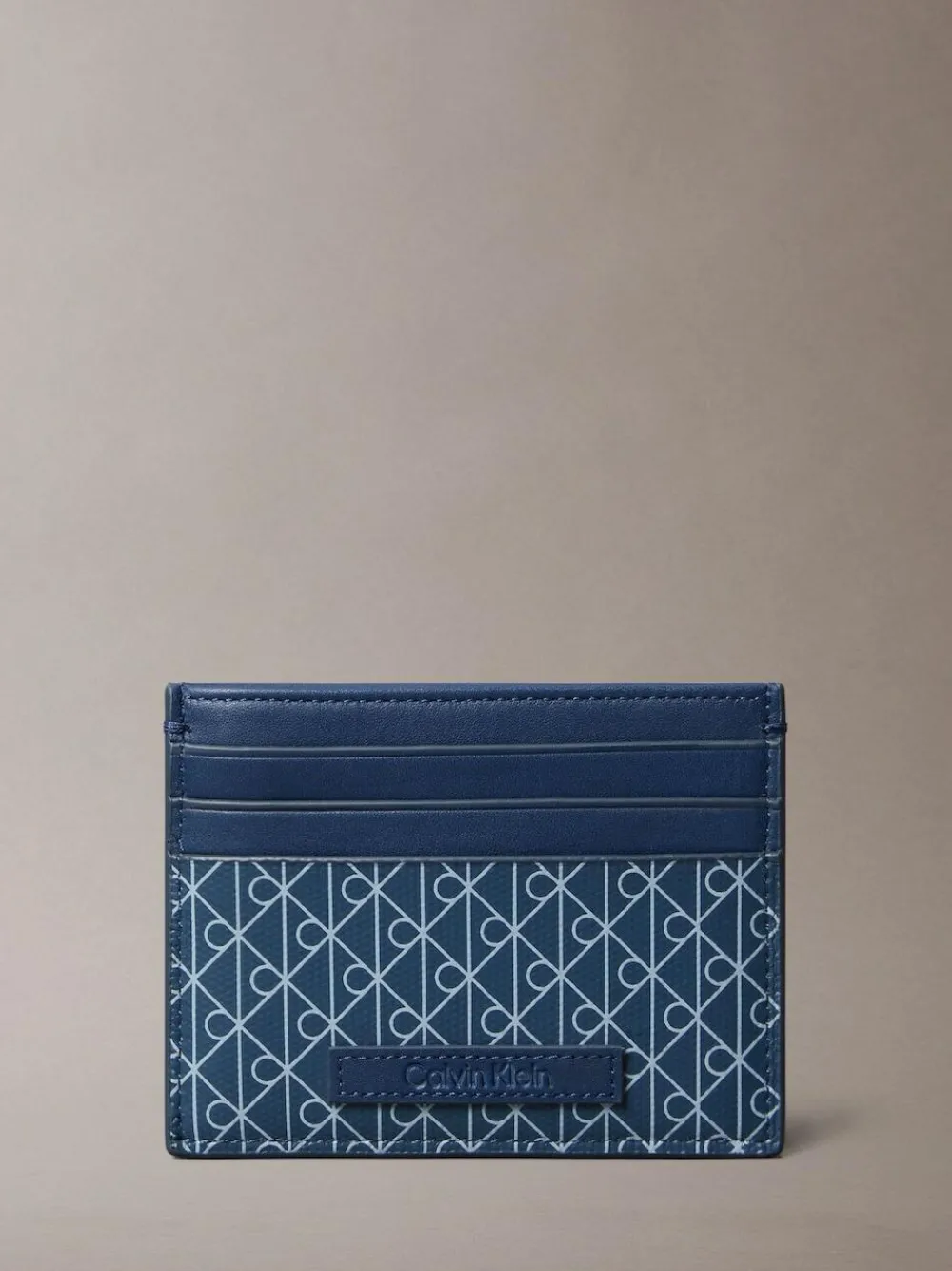 Calvin Klein Allover Monogram Logo Card Holder^ Wallets