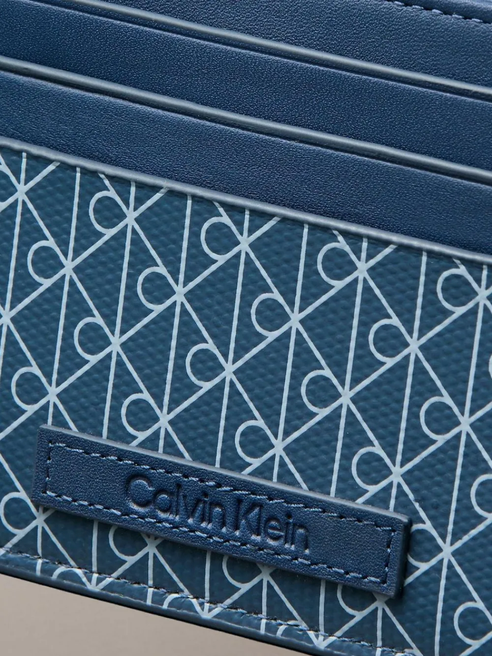 Calvin Klein Allover Monogram Logo Card Holder^ Wallets