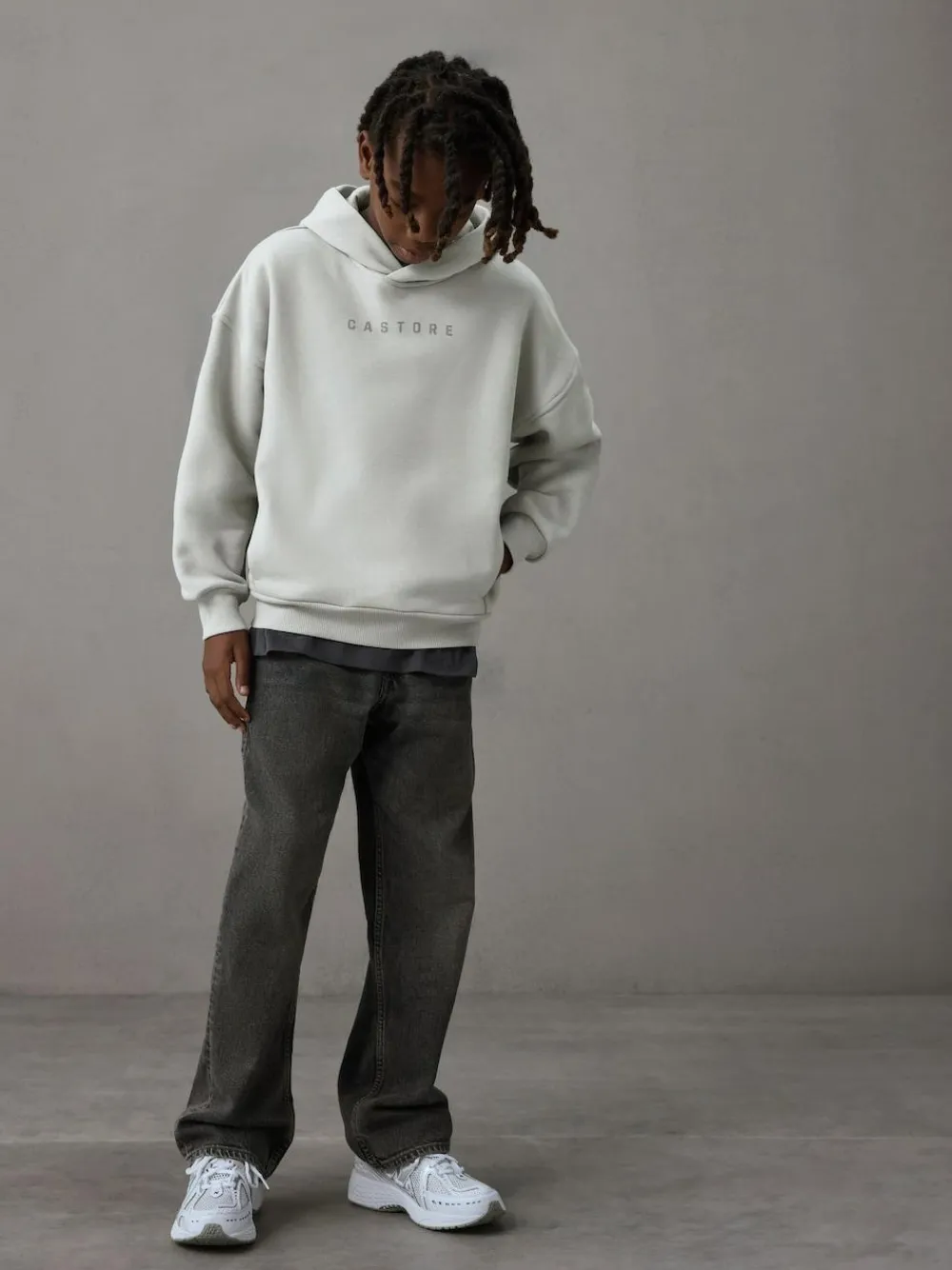 Castore Logo Oversized Heavyweight Cotton Hoodie^BOY Sweatshirts & Hoodies