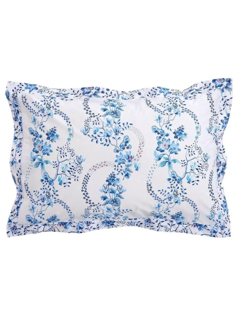 New Cath Kidston 180 Thread Count Duvet Cover and Pillowcase Set Blue Road Floral