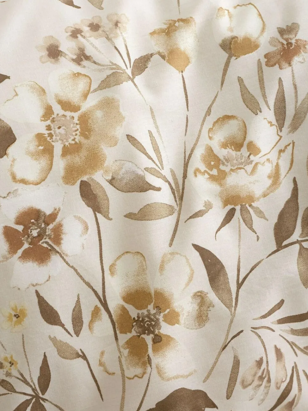 Best Catherine Lansfield Isadora Floral Reversible Duvet Cover Set Natural