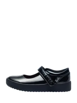 Sale Character Black Barbie School Shoes