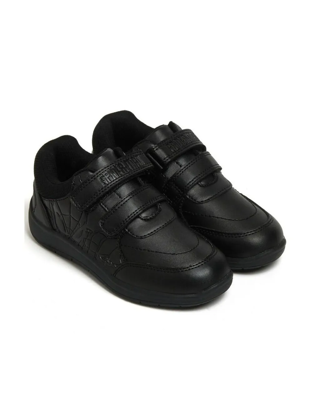Character Black Spider-Man Boys School Shoes^BOY Shoes|School Shoes