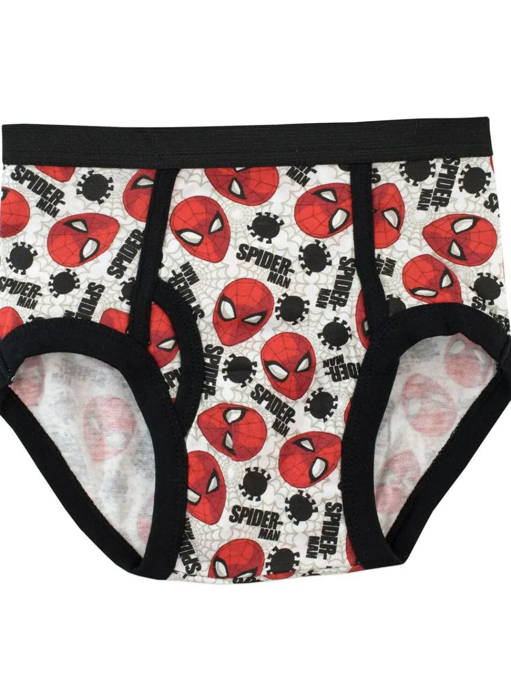 Character Silver Spiderman 100% Cotton Briefs Packs of 5^BOY Underwear