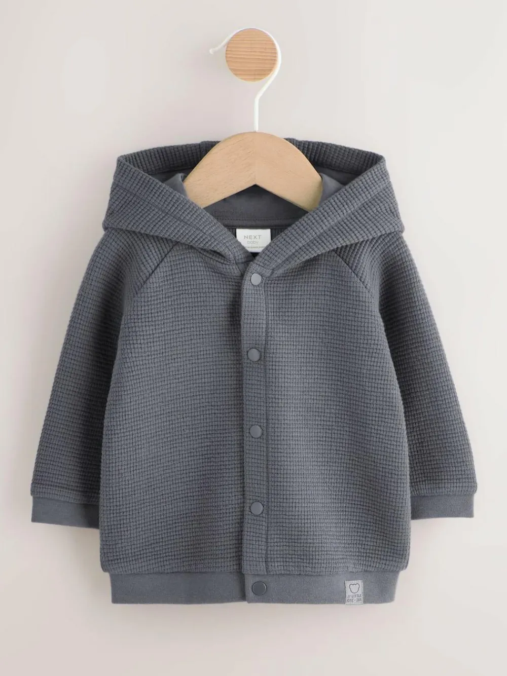 Next Lightweight Textured Jersey Baby Jacket (0mths-2yrs)^BOY Coats & Jackets|Snowsuits & Coats