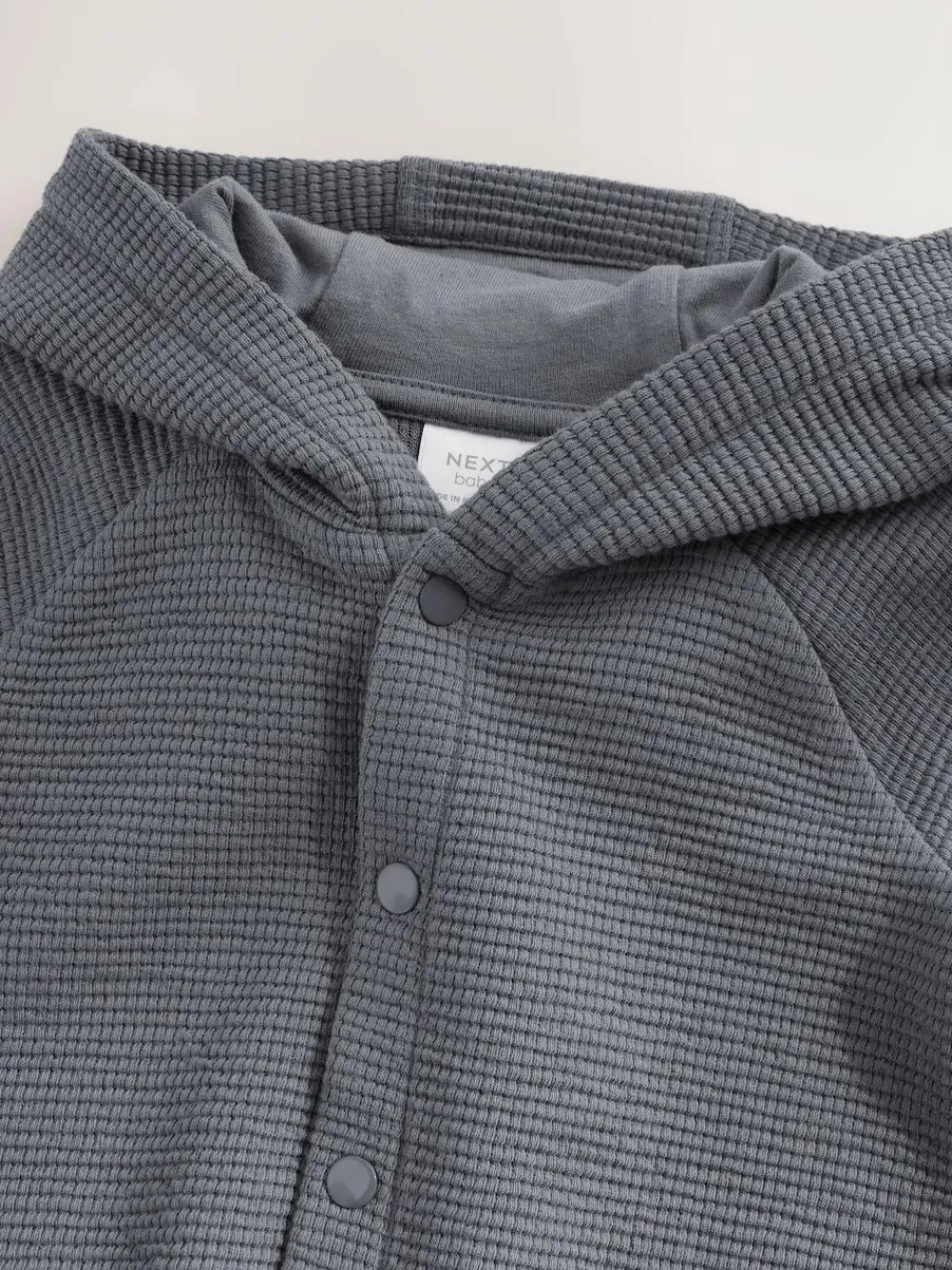 Next Lightweight Textured Jersey Baby Jacket (0mths-2yrs)^BOY Coats & Jackets|Snowsuits & Coats