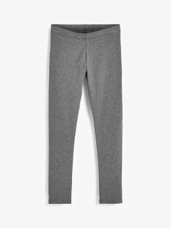 New Next Long Length Leggings (3-16yrs) Charcoal Grey