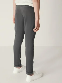 Discount Next Charcoal Grey Skinny Fit Stretch Chino Trousers (3-17yrs)