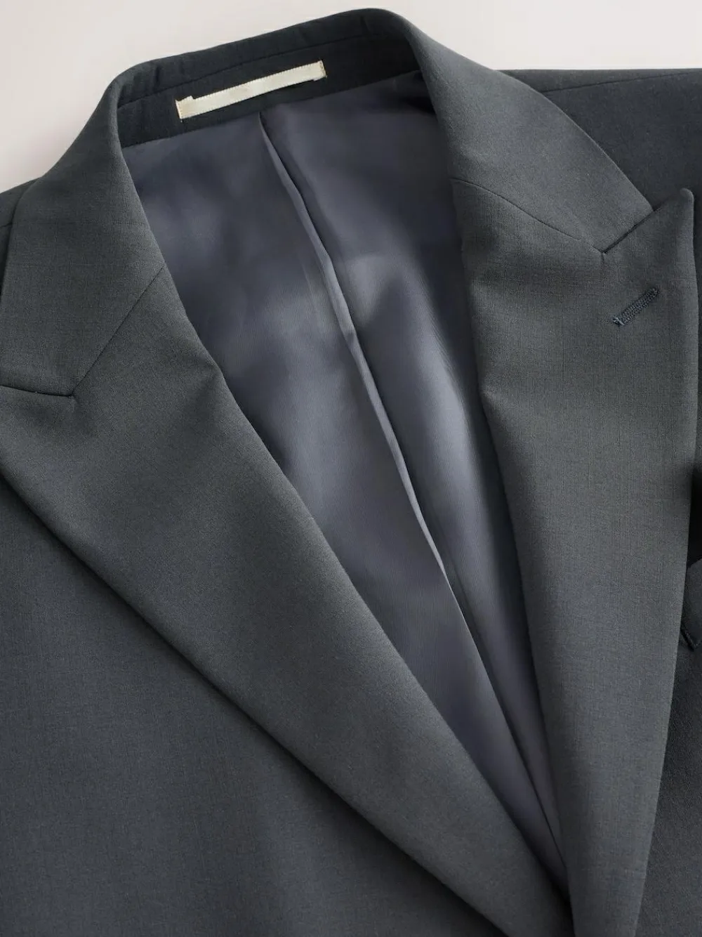 Outlet Next Slim Fit Slim Fit Motion Flex Wool Blend Suit Jacket Charcoal Grey