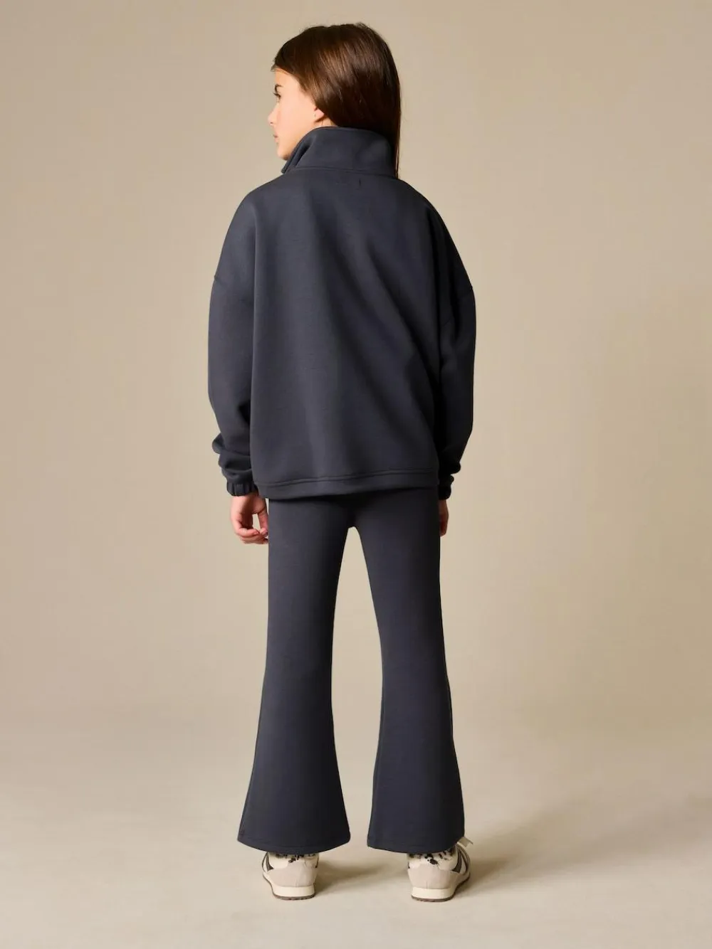 Next Zip Neck Top and Foldover Flare Set (3-16yrs)^ Sets & Coords