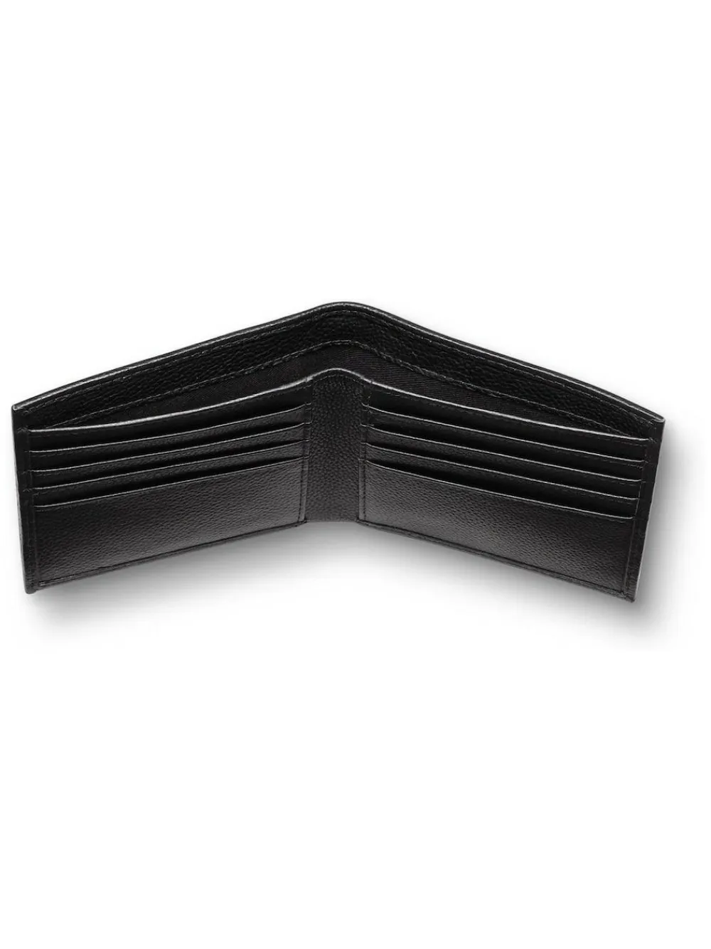Hot Charles Tyrwhitt Black Grain Leather Bi-Fold Wallet