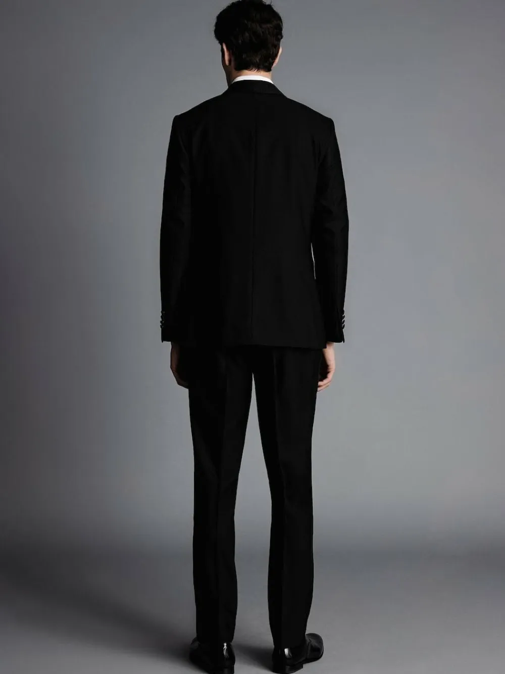 Charles Tyrwhitt Slim Fit Shawl Lapel Dinner Suit: Jacket^ Black Suits