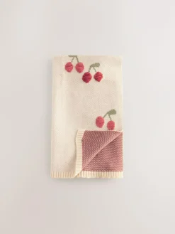 Next Knitted Baby Blanket^ Cushions & Throws|Nursery Bedding