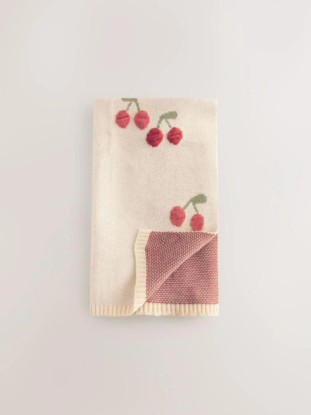Next Knitted Baby Blanket^ Cushions & Throws|Nursery Bedding