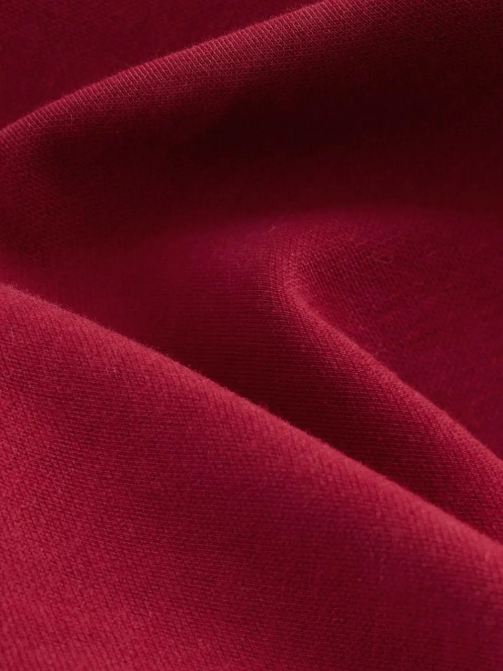 Next Cherry Red Long Sleeve Heavyweight Crew Neck T-Shirt^Women Tops & T-Shirts