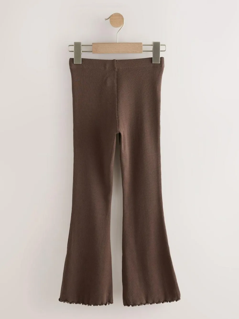 Next Chocolate Brown 1 Pack Rib Flare Leggings (3-16yrs)^ Pants & Leggings|Pants & Leggings