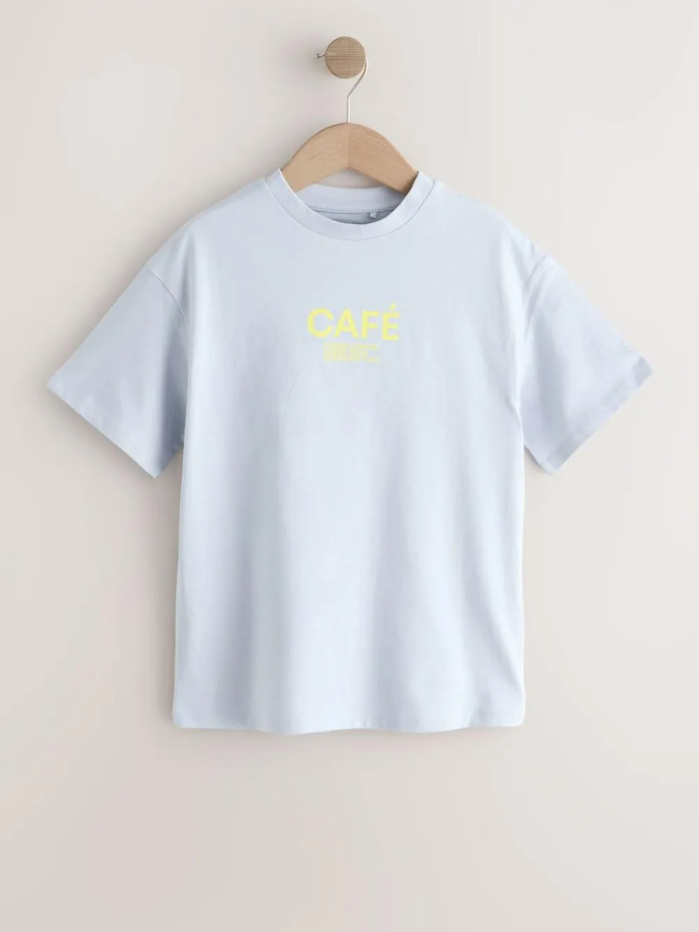 Best Next Chocolate Brown Cafe Oversized Graphic T-Shirts 3 Pack (3-16yrs)