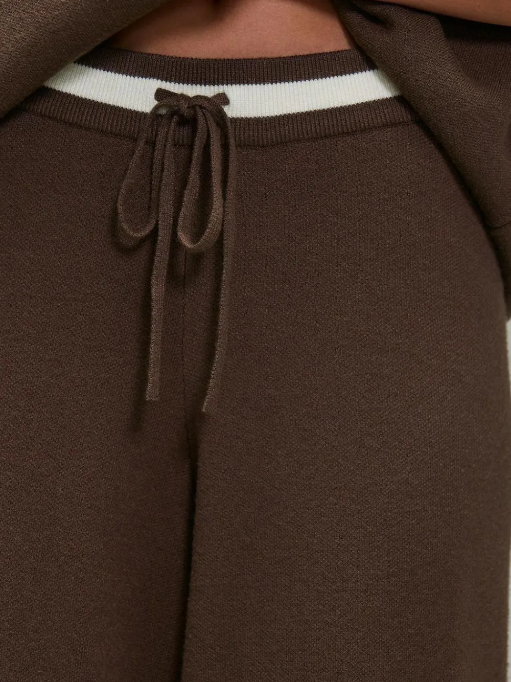 Next Compact Cosy Wide Leg Tipped Joggers^Women Leggings & Sweatpants