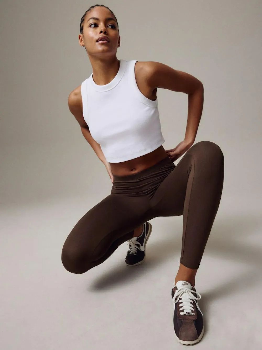 Next Chocolate Brown Full Length Leggings^Women Leggings & Sweatpants