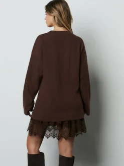 Next 2-In-1 Soft Touch Jumper Lace Skirt^Women Knitwear|Knitwear