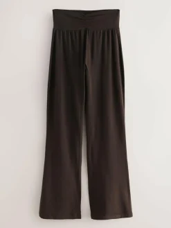 Next Soft Touch Rib Ruched Flare Leggings^Women Loungewear|Leggings & Sweatpants