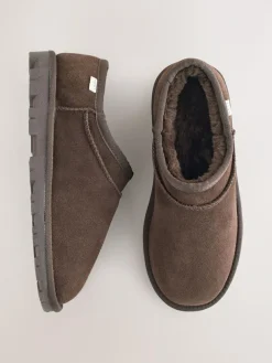 Next Suede Shoot Slippers^Women Nightwear|Slippers
