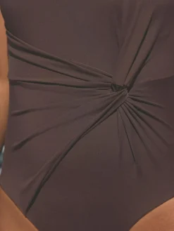 Next Twist Scoop Tummy Control Swimsuit^Women Swimwear