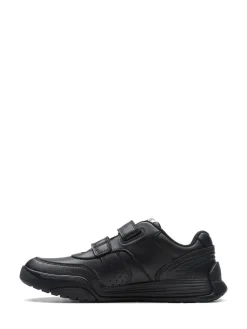 Best Clarks Black Multi Fit Kids Cica Star Orb Trainers