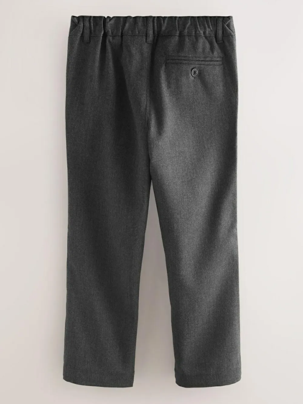 Clearance Clarks 2 Pack Regular Fit Fastening School Trousers Grey