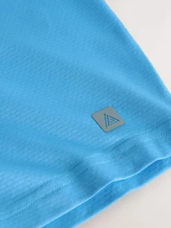 Discount Next Active Gym Textured Training Shorts Cobalt Blue