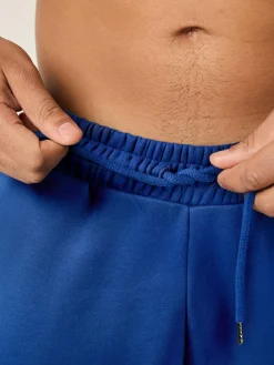 Sale Next Cobalt Blue Straight Fit Relaxed Fit Brushback Heavyweight Joggers