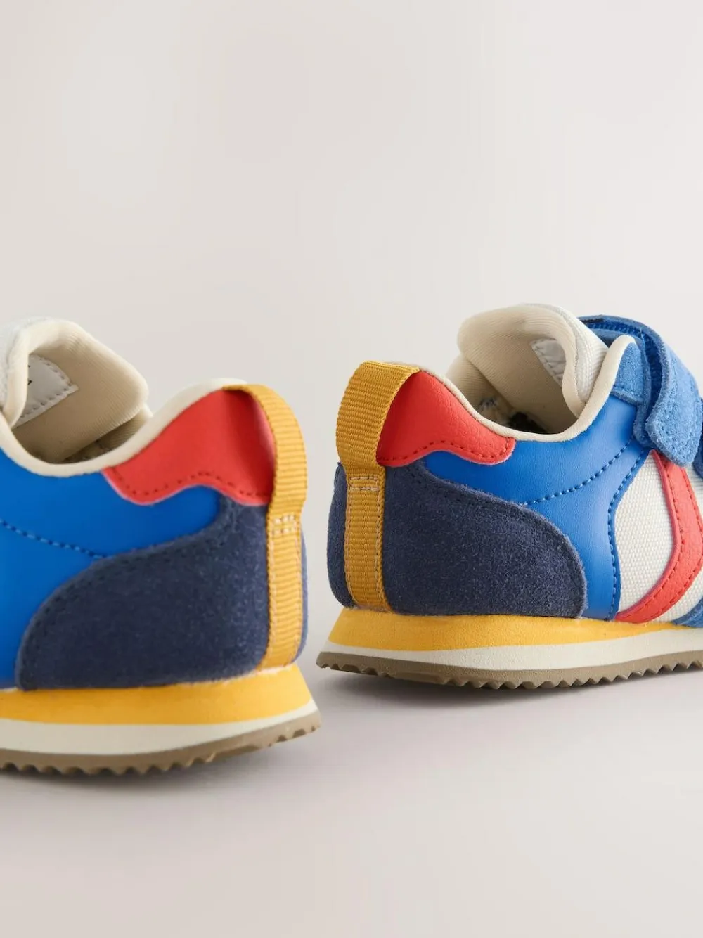 Next Standard Fit (F) Two Strap Touch Fastening Trainers^BOY Sneakers|Sneakers