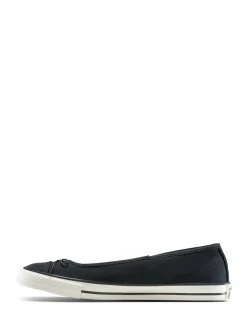 New Converse Chuck Taylor All Star Dainty Ballerina Canvas Black