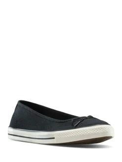New Converse Chuck Taylor All Star Dainty Ballerina Canvas Black