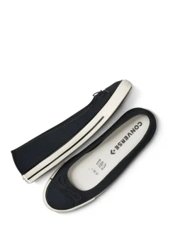 New Converse Chuck Taylor All Star Dainty Ballerina Canvas Black