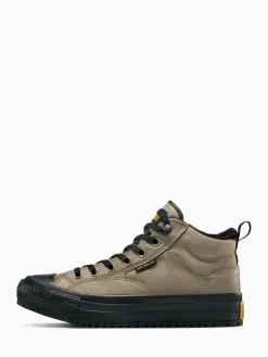 Hot Converse Chuck Taylor All Star Malden Street Mid Top Trainers Grey